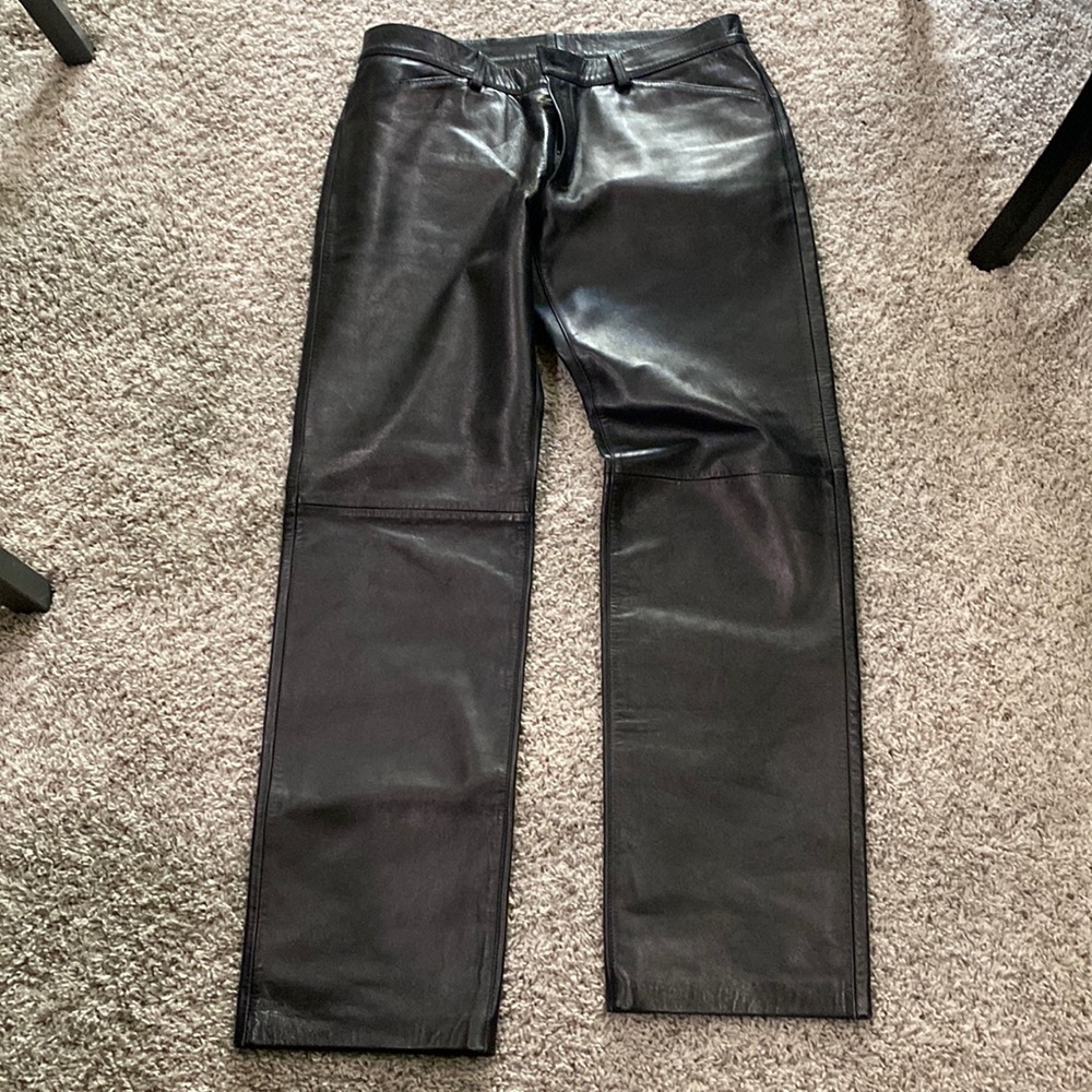 Men’s Dolce & Gabbana Leather Pants